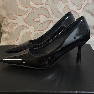 Black kitten heels size 35 = US 4.5 / 5